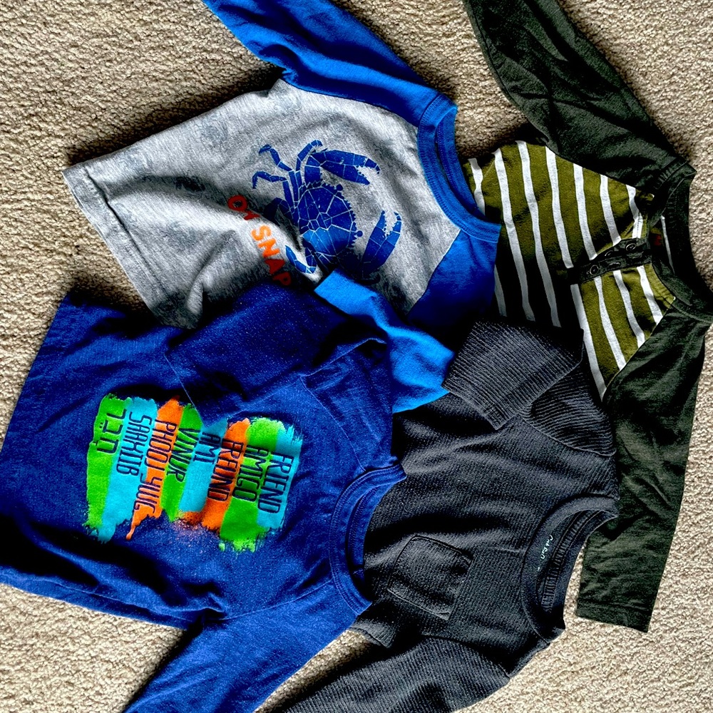 Boys Cat & Jack tops